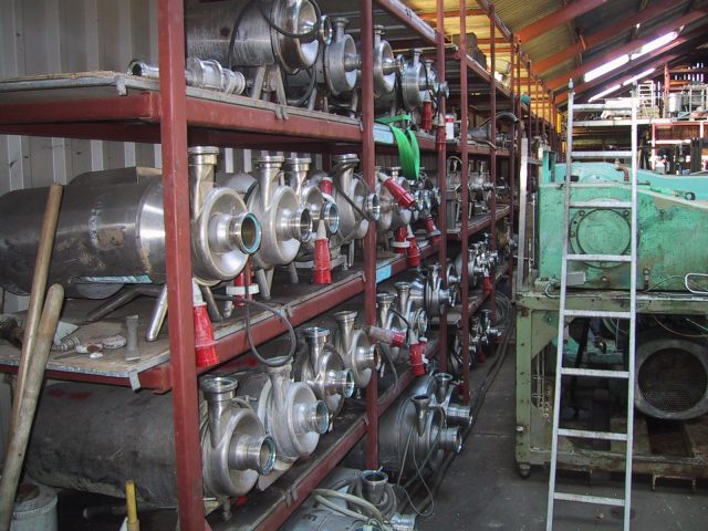Various milk pumps — centrifugal