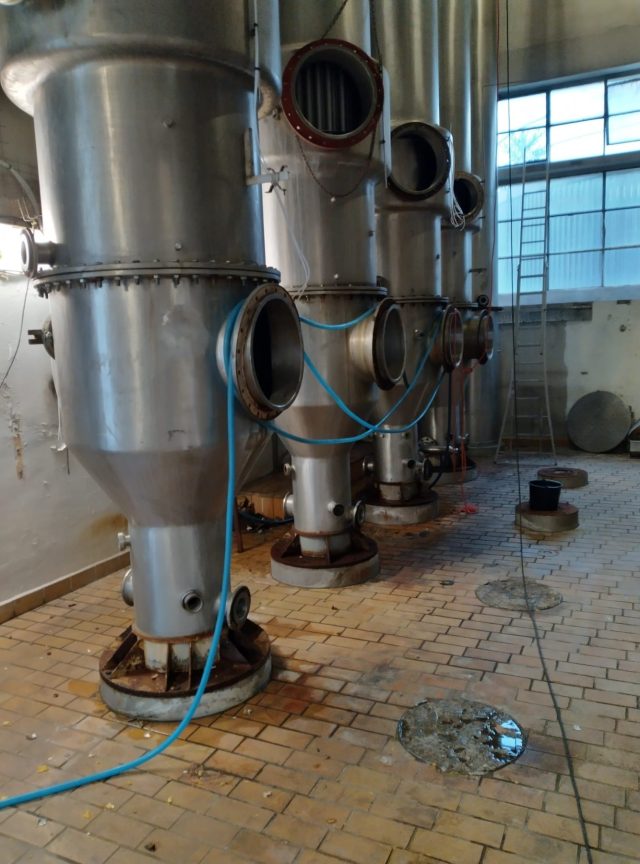 Laguilharre 4-effect falling-film evaporator